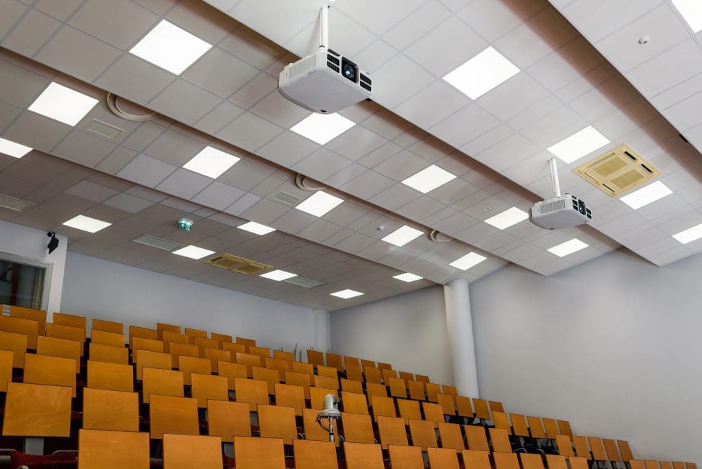 cover image - Can classroom audio systems accommodate multiple classrooms simultaneously? - faq - CampusTech